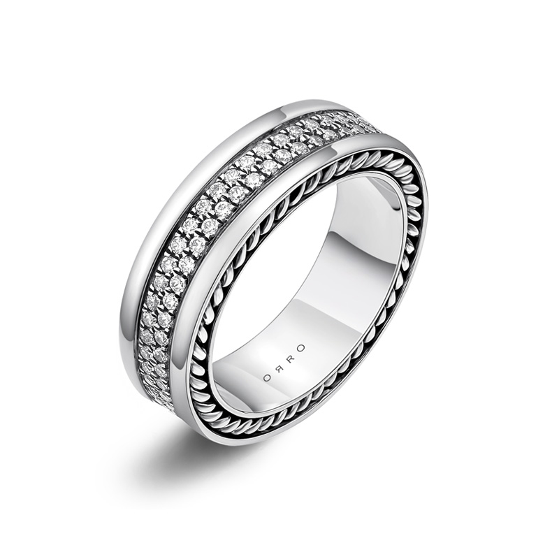 ORRO Entrelacé Majesté Ring