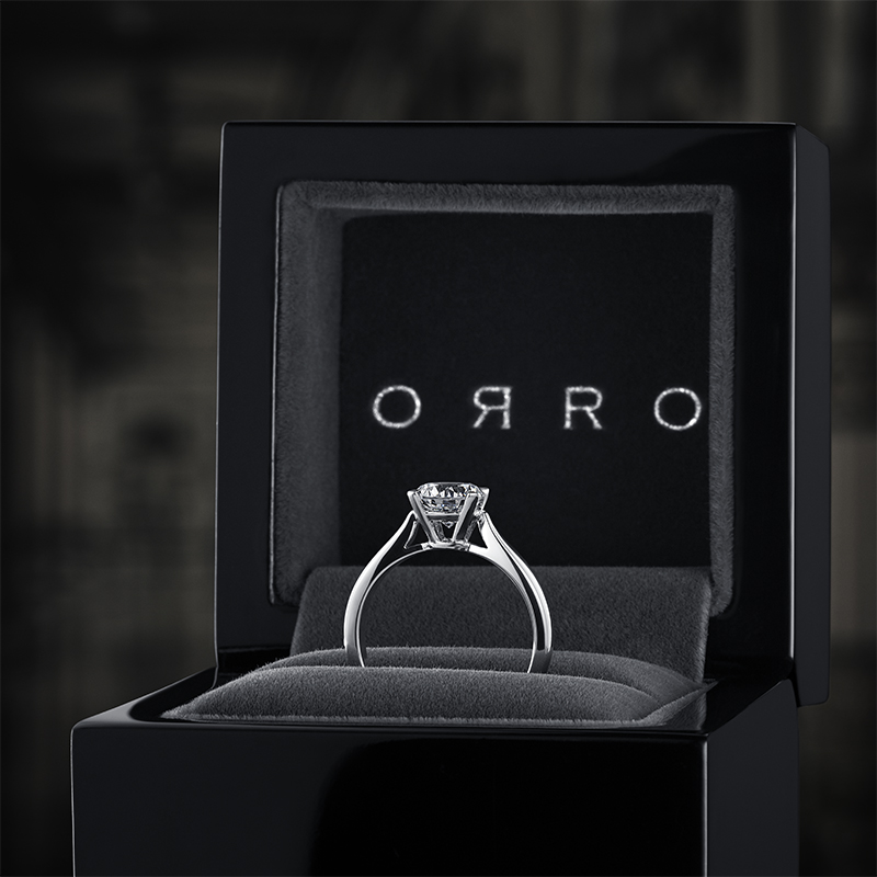ORRO Classic 4 Prongs Solitaire (1.00ct)