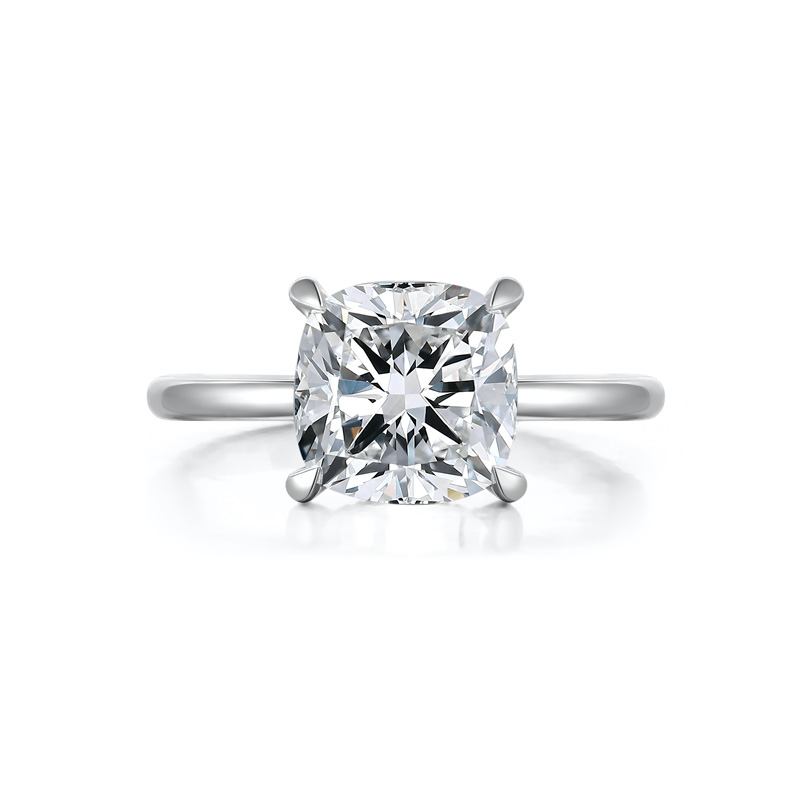 ORRO Destinée 4 Pronged Cushion Cut Ring (1.45ct)