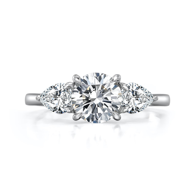 ORRO Andrea Trilogy Ring (Round Brilliant) 