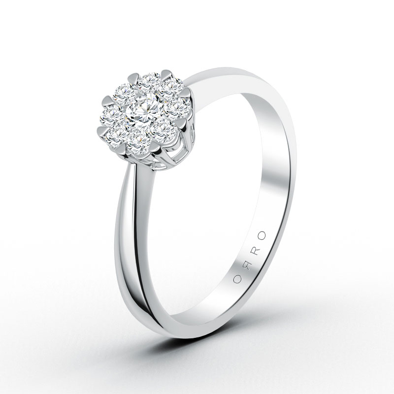 ORRO Flora Cluster-Set Ring