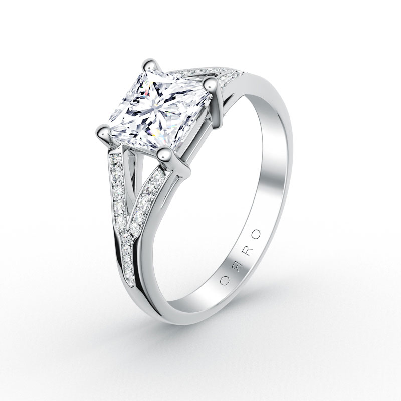ORRO Princess Cut Crossroads Ring