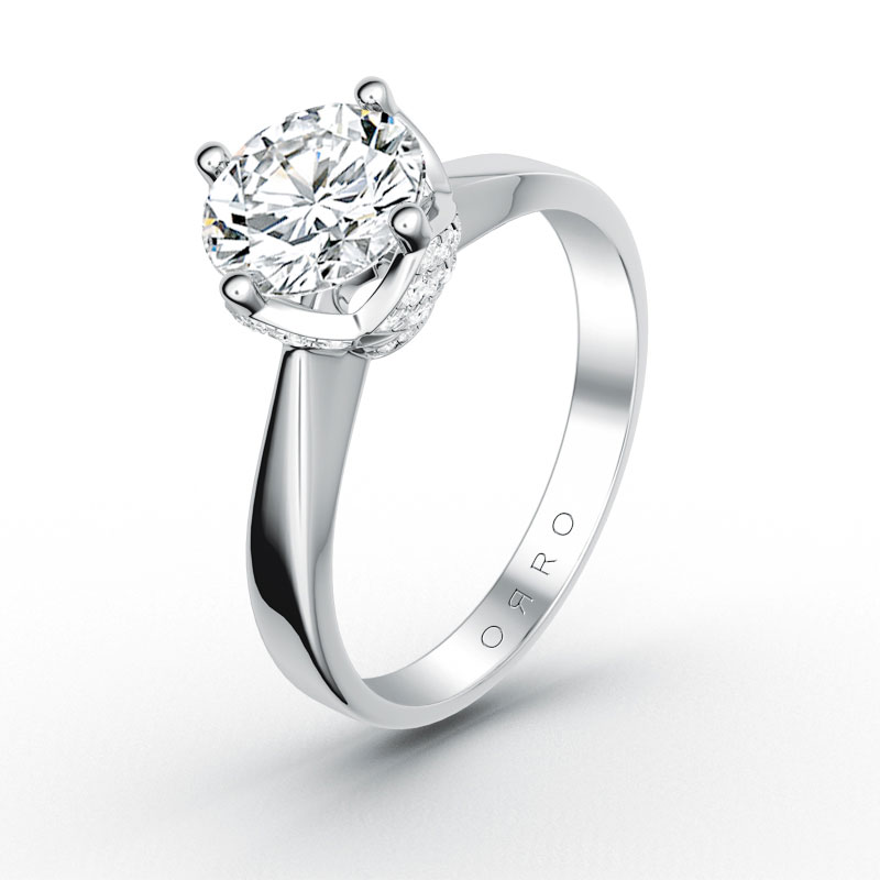 ORRO Classic Chic Solitaire Ring