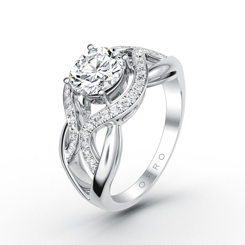 ORRO Elegant Band Cocktail Ring