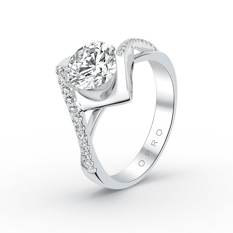 ORRO Contemporary Promise Ring