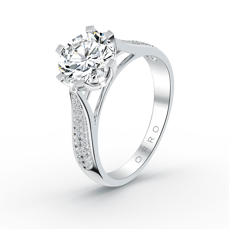 ORRO Beatrice Ring (1.25ct) in 18K White Gold