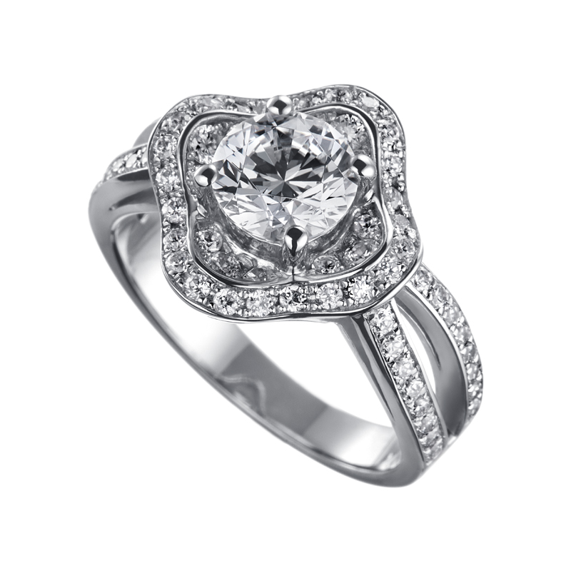 ORRO Azalea Ring in 18K Yellow Gold