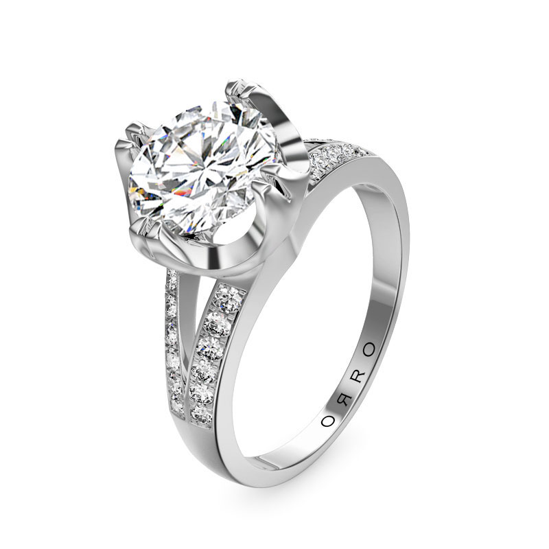 ORRO Elaina Ring (1.0ct) in 18K Yellow Gold