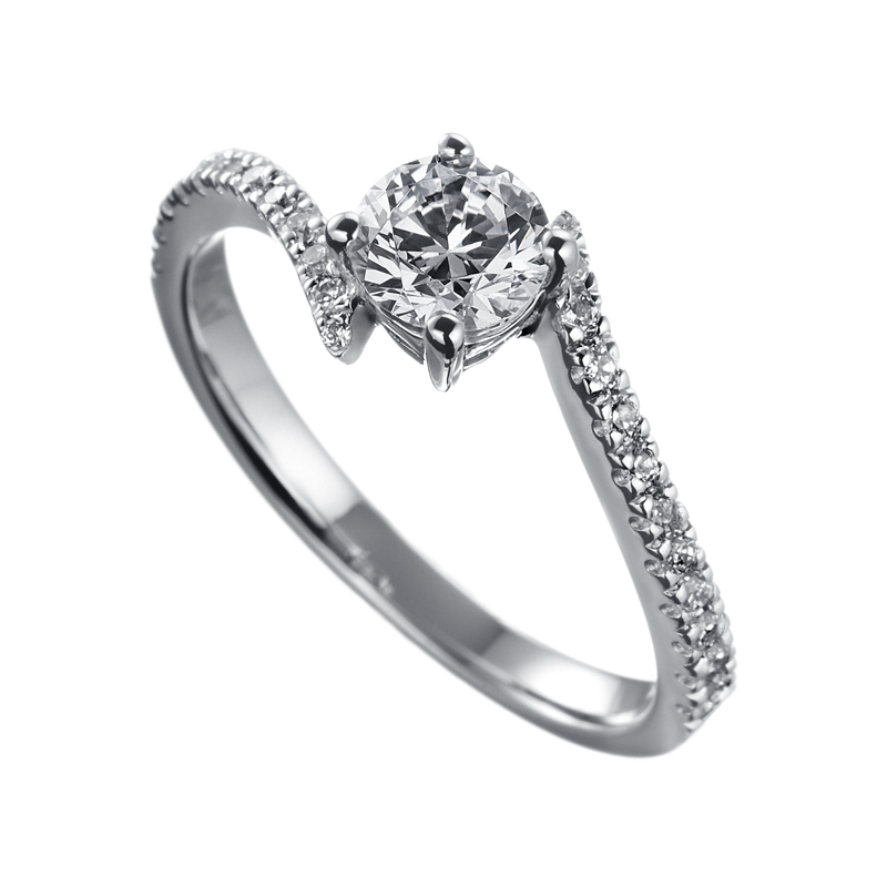 ORRO Camila Swirl Ring (0.50ct)