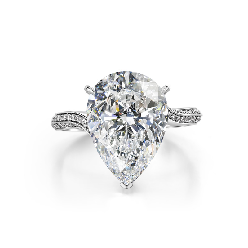 ORRO Idalis Tear-Drop Ring (5.40ct)