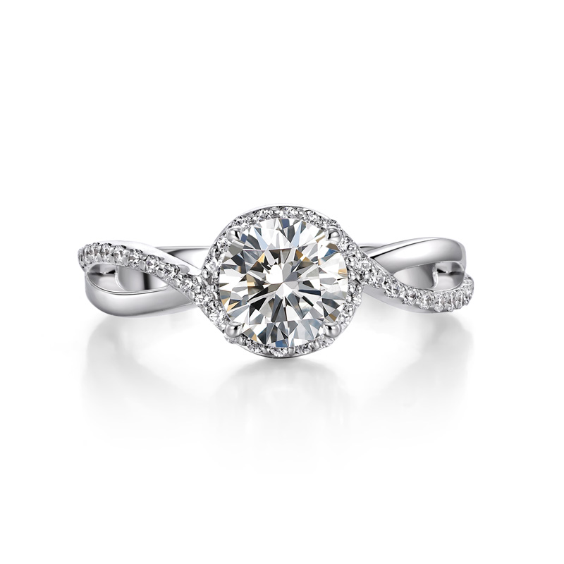ORRO Beronia Halo Ring (1.0ct)
