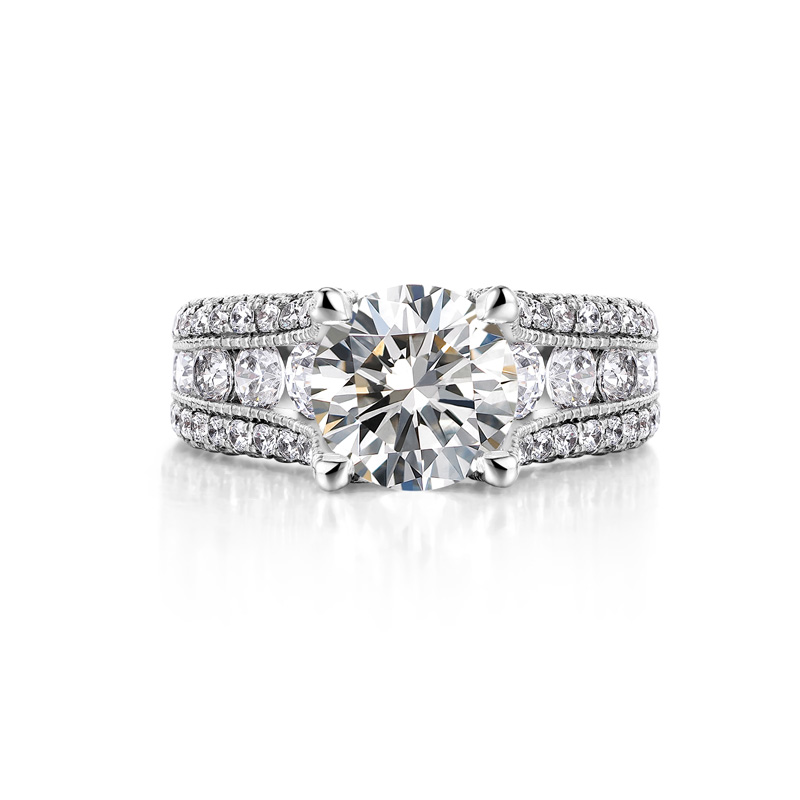 ORRO Divine Eden Ring (2.00ct) in 18K White Gold