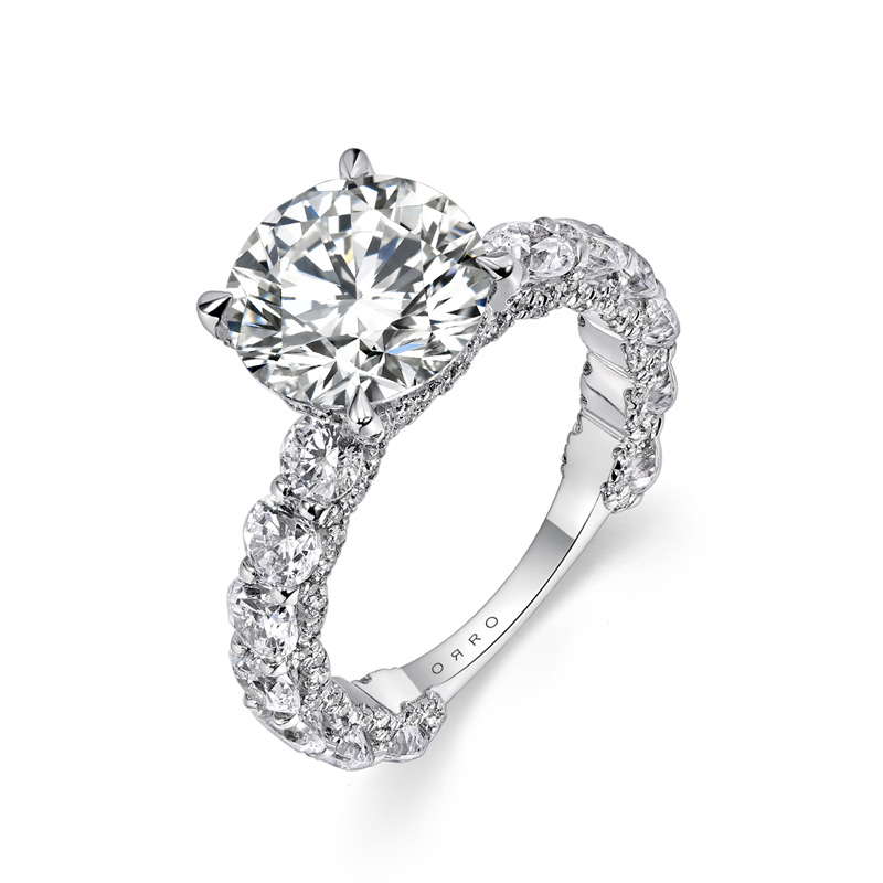 ORRO Nicola Round Brilliant Ring