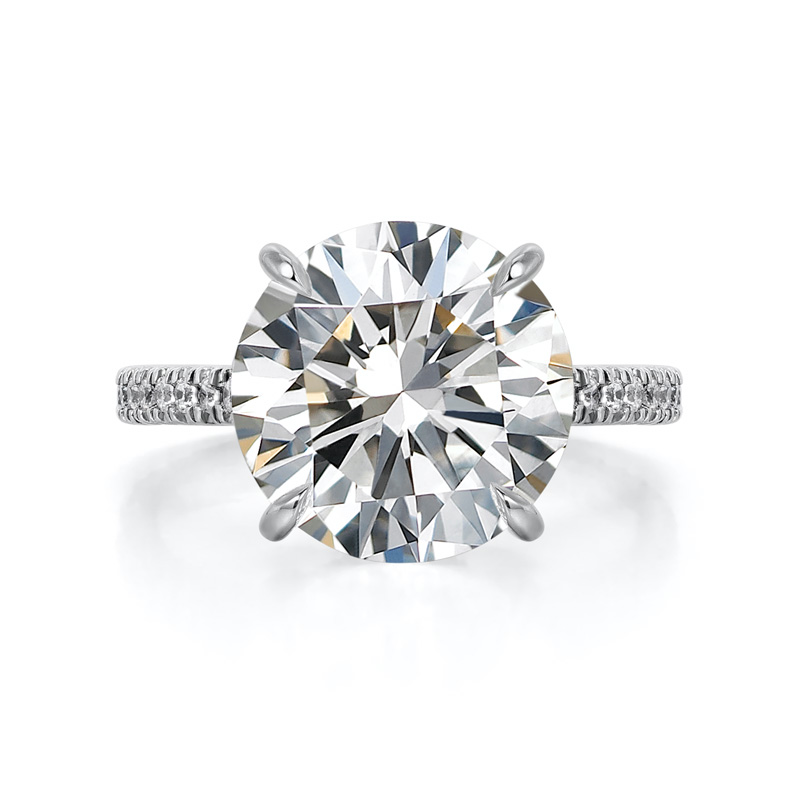 ORRO Litzy Round Brilliant Ring (5.10ct)