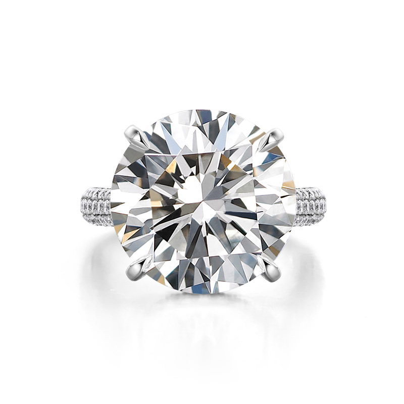 ORRO Kylar Round Brilliant Ring (9.95ct)