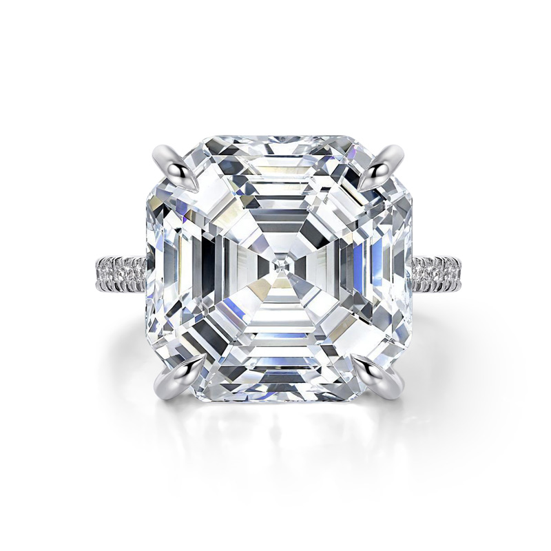 ORRO Kylar Brilliant Asscher Ring (12.35ct)
