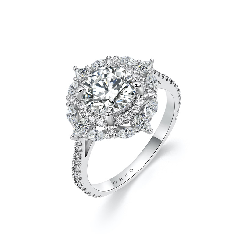ORRO Carolina Round Brilliant Ring (1.00ct)