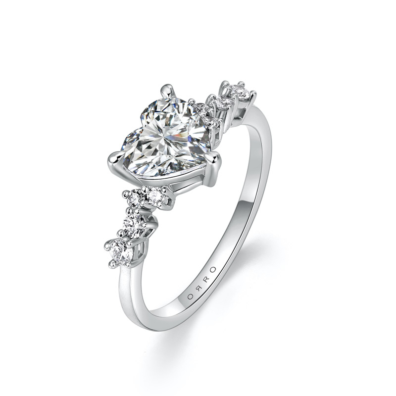 ORRO Elena Heart Ring (1.00ct)
