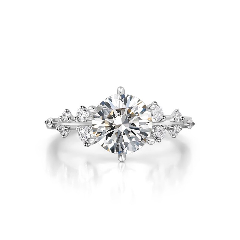 ORRO Magdalena Round Brilliant Ring (1.00ct) in 18K Rose Gold