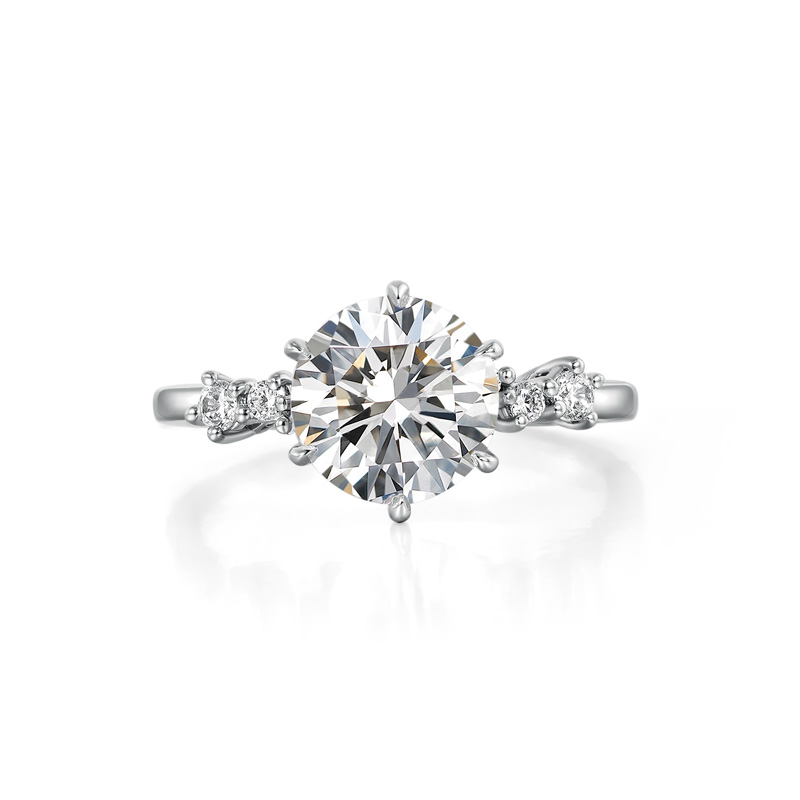ORRO Elena 6 Prongs Round Brilliant Ring (1.50ct)