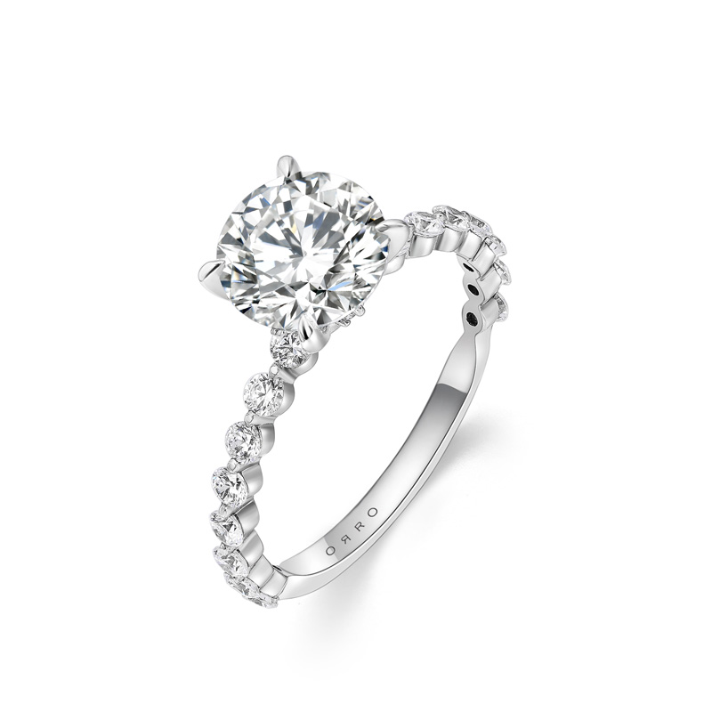 ORRO Elvira Round Brilliant Ring (0.50ct)