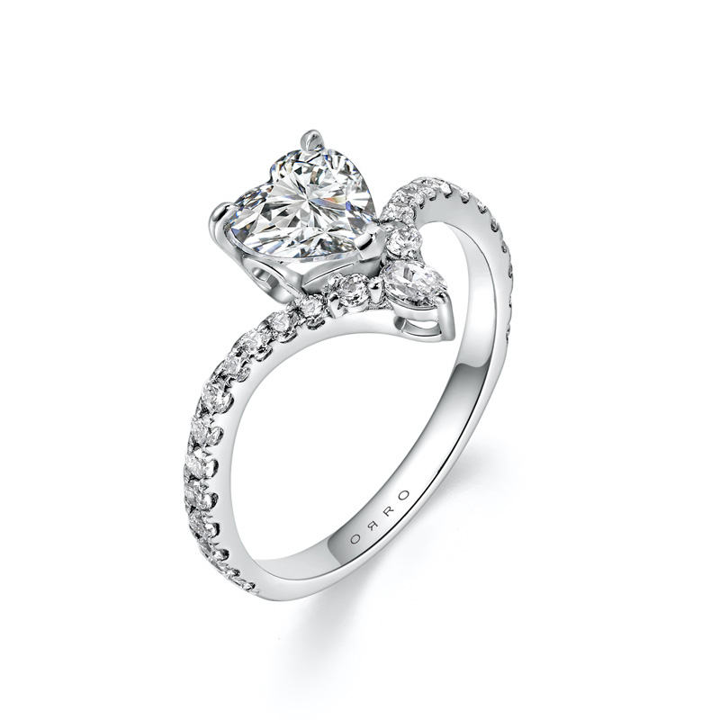 ORRO Gabriella Hearts Ring (1.00ct)