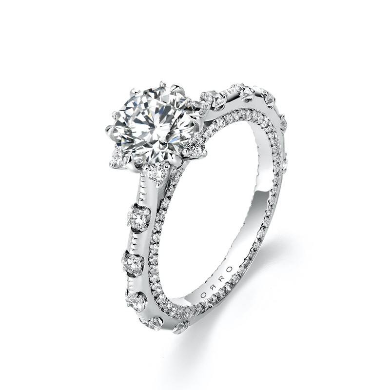 ORRO Aurel Ring in 18K White Gold