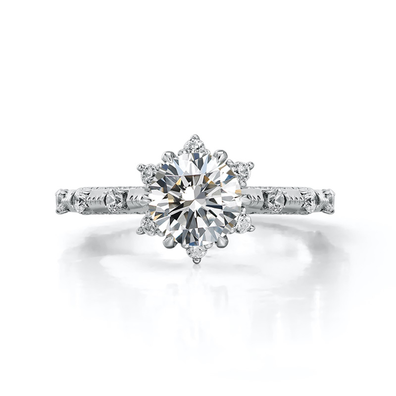 ORRO Aurel Ring in 18K White Gold