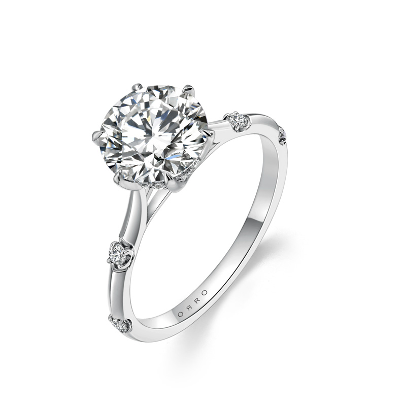 ORRO Cornelia Ring in 18K White Gold