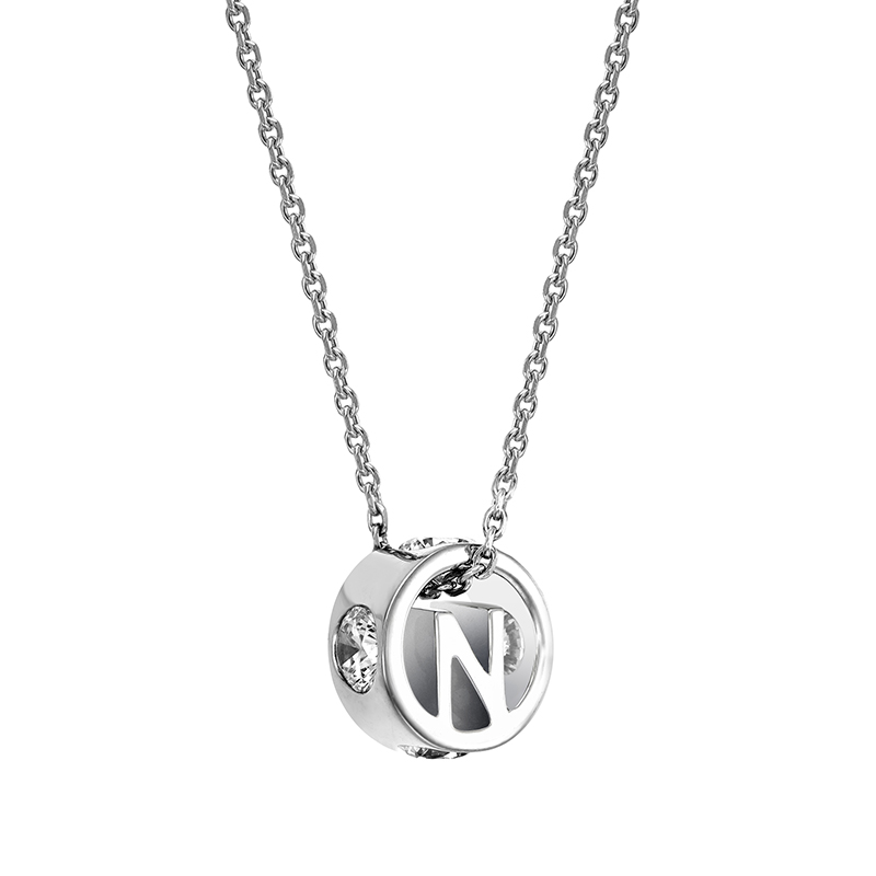 The ORRO Colette Initials Pendent (Brilliance)