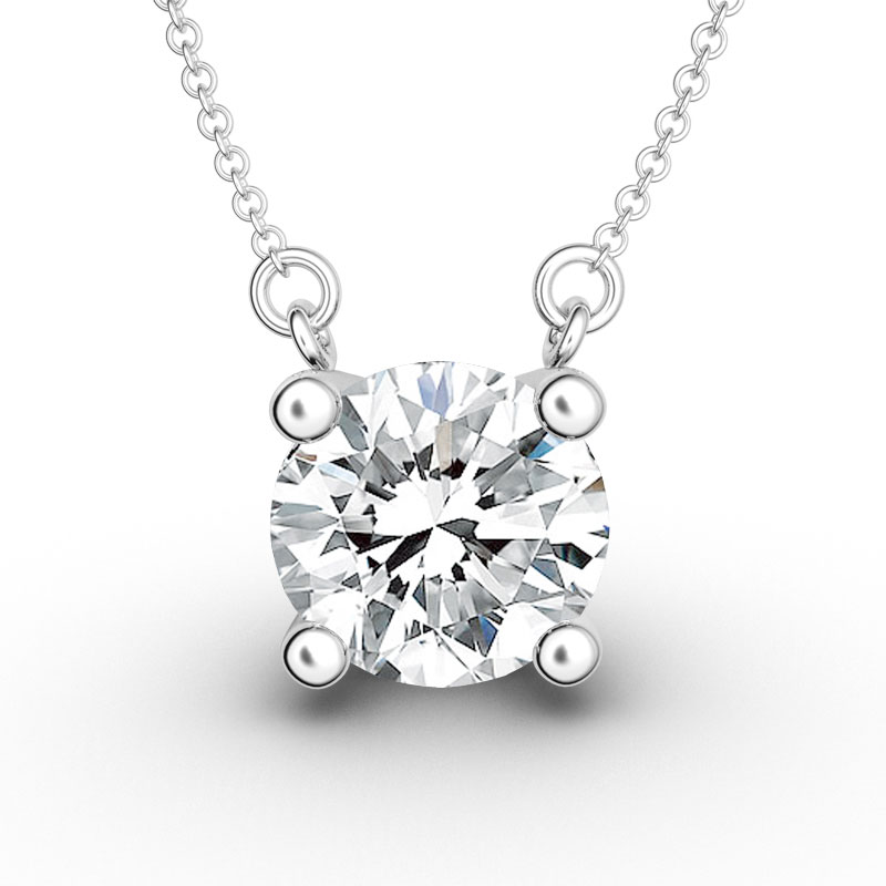 ORRO Ultimate Solitaire Pendant (0.75ct)
