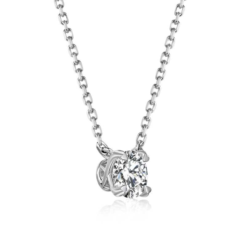 ORRO Lorrina Solitaire Necklace (1.0ct)