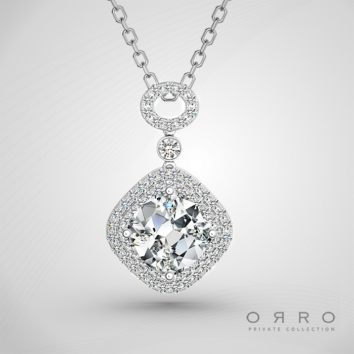 ORRO Chamfer Pendant (2.15ct)