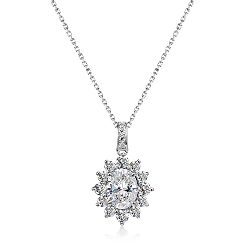 ORRO Avalynn Pendant (1.75ct) in 18K Yellow Gold