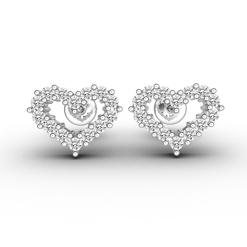 ORRO Halo Heart Earrings