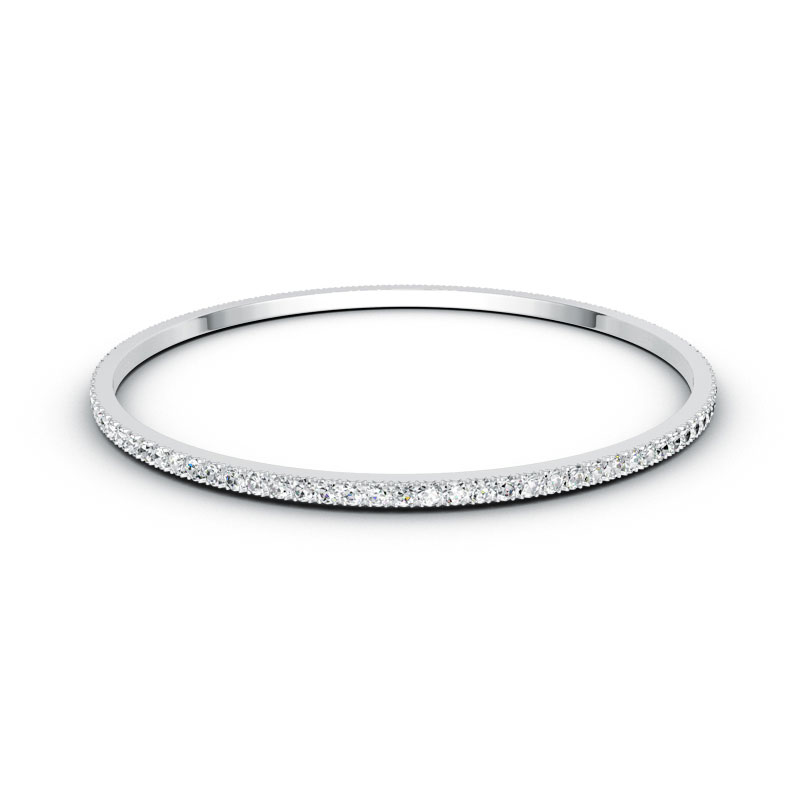 ORRO Sophisticated Classic Bangle in 18K Yellow Gold