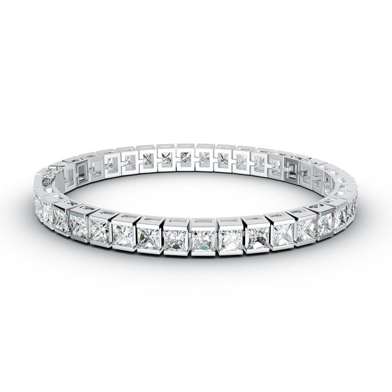 ORRO Princess Clasp Bracelet (thin) in 18K Yellow Gold