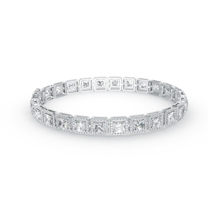 ORRO Perfectly Encrusted Bracelet in 18K Yellow Gold