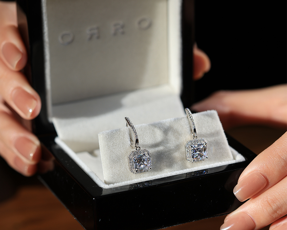 Platinum Vermeil Earrings