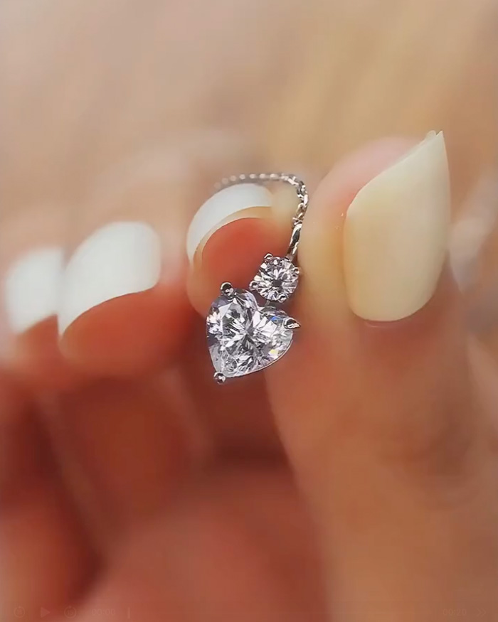 ORRO Garcia Hearts Pendant