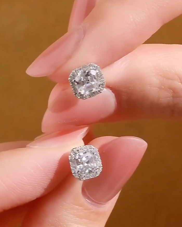 ORRO Aurelia Earrings (0.75ct on each side)