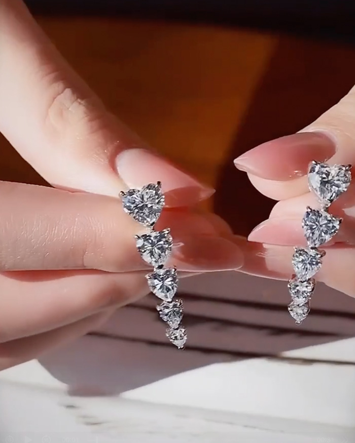 ORRO Quintella Hearts Earrings